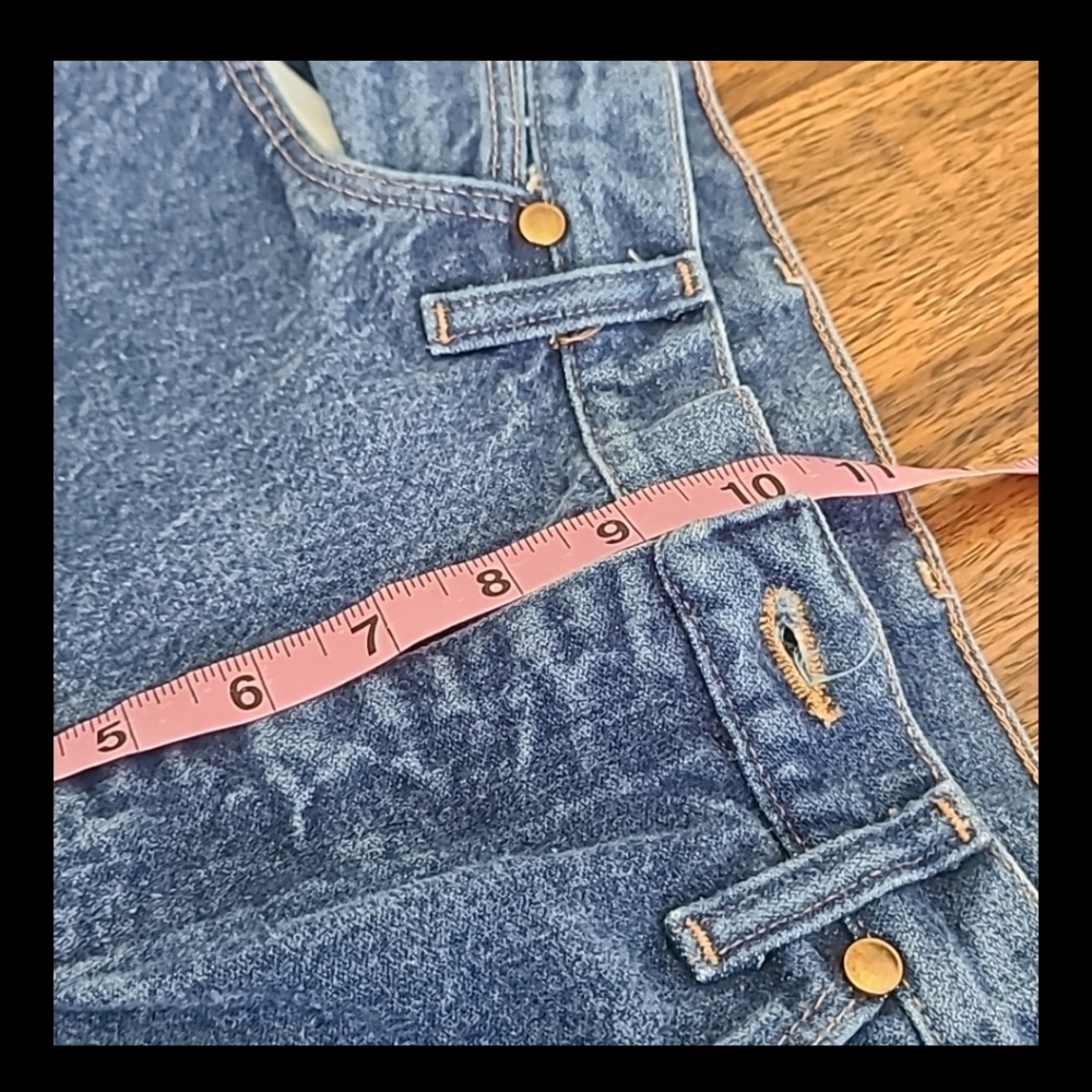 Vtg 9/10 WRANGLER high waist mom jeans women's country Western Made In USA. Y2K - Picture 7 of 9